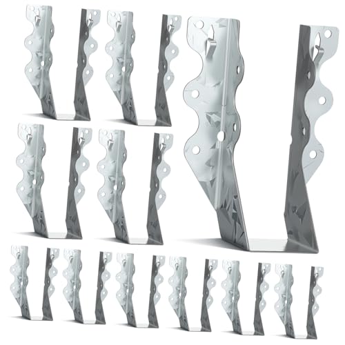 Uonlytech 20 Teiliges Balkenaufhängerahmen Set Halterungen Für Sparrenbinder Balkenaufhänger Zur Frontmontage Sparrenaufhänger Für Bodendeck Aufhänger Halterungsmontage Balkenhalterung Uonlytech 20 Teiliges Balkenaufhängerahmen Set Halterungen Für Sparrenbinder Balkenaufhänger Zur Frontmontage Sparrenaufhänger Für Bodendeck Aufhänger Halterungsmontage Balkenhalterung von Uonlytech