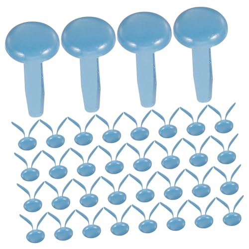 Uonlytech 200stücke Mini Brads Aus Metall Für Scrapbooking DIY Bastelarbeiten Handgefertigt Einfach Zu Verwenden Langlebig Und Unverwüstlich von Uonlytech
