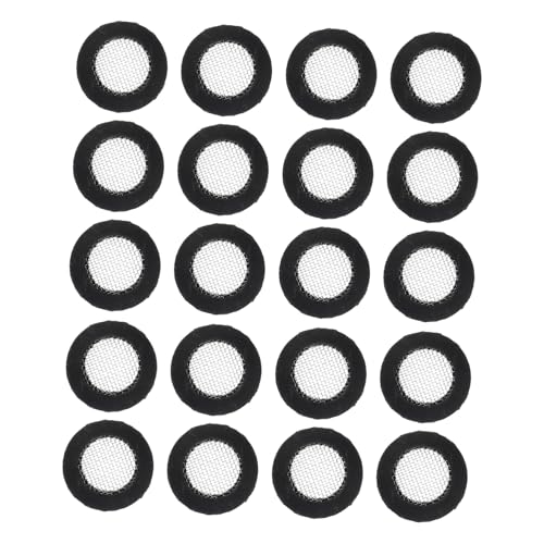 Uonlytech 24 Stück Teiliges Gummi Dichtungen mit Integriertem Metallfilter Sieb Waschring für Wasserfilter und Sanitärinstallationen Langlebige Ring Dichtungen für Duschen und Wasserhähne von Uonlytech