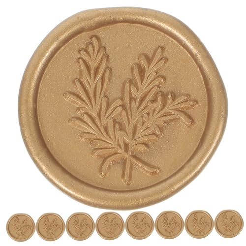 Uonlytech 25Stücke Wachssiegel Aufkleber Selbstklebend für Umschläge Hochzeitseinladungen Dekorative Siegelwachs Sticker Langlebig und Verschleißfest Rosmarin Antikbronze Uonlytech 25Stücke Wachssiegel Aufkleber Selbstklebend für Umschläge Hochzeitseinladungen Dekorative Siegelwachs Sticker Langlebig und Verschleißfest Rosmarin Antikbronze von Uonlytech