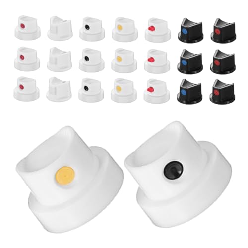 Uonlytech 26stücke Ersatz-sprühdosen-kunststoffspitzen Für Feinen Nebel Passform Handdreh-düse-Design Robustes Material Für Malprojekte Heimwerkerarbeiten Und Künstlerische Anwendungen Uonlytech 26stücke Ersatz-sprühdosen-kunststoffspitzen Für Feinen Nebel Passform Handdreh-düse-Design Robustes Material Für Malprojekte Heimwerkerarbeiten Und Künstlerische Anwendungen von Uonlytech