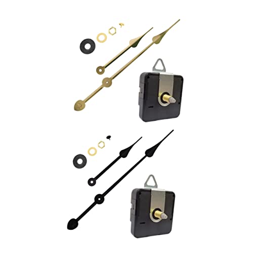 Uonlytech 2Sätze Taktbewegung Uhr Mechanismus Reparaturteile Leiser Uhrwerk für DIY Wanduhr und Hängende Uhren Uonlytech 2Sätze Taktbewegung Uhr Mechanismus Reparaturteile Leiser Uhrwerk für DIY Wanduhr und Hängende Uhren von Uonlytech