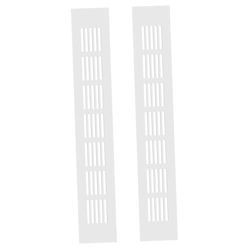 Uonlytech 2Stücke Aluminiumlegierung Ventilationsgitter für Schuhschrank Möbel Korrosionsbeständig zur Luftzirkulation und Geruchsentfernung Uonlytech 2Stücke Aluminiumlegierung Ventilationsgitter für Schuhschrank Möbel Korrosionsbeständig zur Luftzirkulation und Geruchsentfernung von Uonlytech