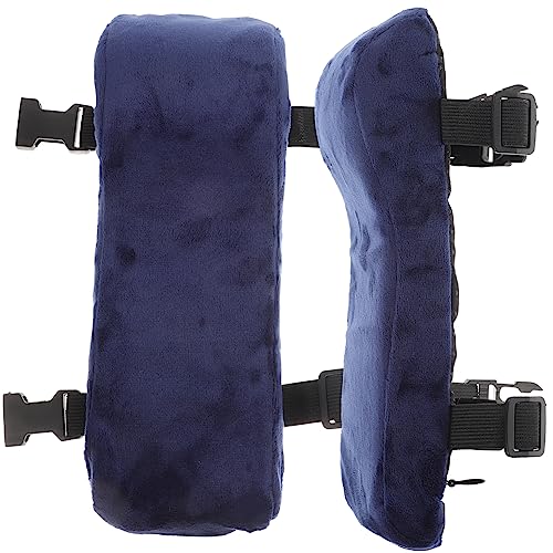 Uonlytech 2Stücke Armlehnenpolster aus Memory Ergonomische Armlehnenkissen für Büro und Gaming Stühle Austauschbare Armlehnenbezüge Vielseitig Einsetzbar und Leicht von Uonlytech