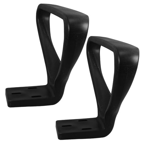 Uonlytech 2 Stück Armlehnen für Bürostühle Verschleißfeste Armlehne für Schreibtischstühle Ergonomische Stuhlarmlehnen Robustes Material Universell Einsetzbar für Büro und Gaming von Uonlytech
