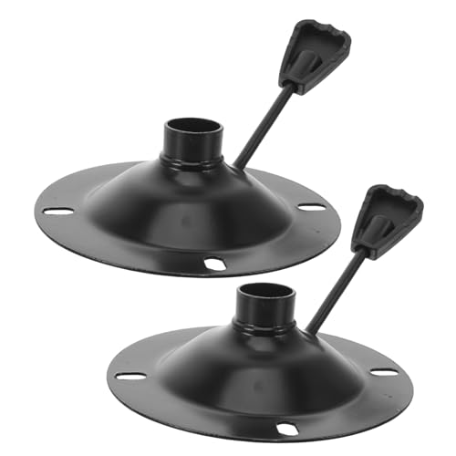 Uonlytech 2stücke Drehbasis Für Bürostuhl Aus Metall Ersatz-kippmechanismus Für Stuhl Praktische Schwenkfuß Für Möbel Einfache Installation Langlebig Und Sicher von Uonlytech