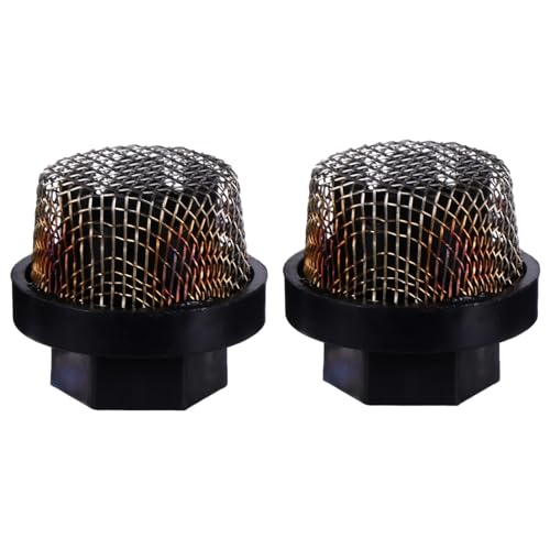 Uonlytech 2stücke Ansaugfilter Für Spritzgerät Edelstahl Filter Mit Feinem Netz Für Airless Spritzgeräte Leicht Und Langlebig Einfache Installation Für Hochdruck Und Einlassfilter von Uonlytech