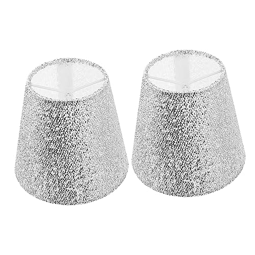 Uonlytech 2Stücke Lampenschirm Design für Pendelleuchten Eleganter Staubschutz für Wohnzimmer und Schlafzimmer Einfache Installation Langlebige von Uonlytech