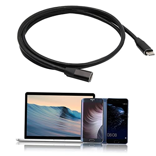Uonlytech 2Stücke Pack USB Type C Verlängerungskabel USB C Male zu Female Adapter Reversibel für Datenübertragung Aufladung Kompatibel mit USB C Geräten Uonlytech 2Stücke Pack USB Type C Verlängerungskabel USB C Male zu Female Adapter Reversibel für Datenübertragung Aufladung Kompatibel mit USB C Geräten von Uonlytech