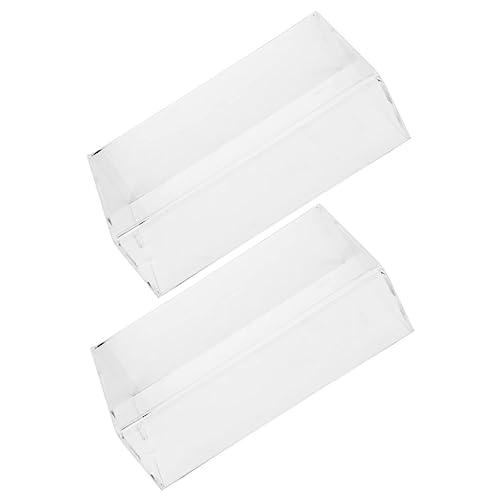 Uonlytech 2Stücke Transparente Acryl Mausschutzabdeckung Staubschutz für Computermaus Abnehmbar Waschbar für Schreibtisch Gaming Uonlytech 2Stücke Transparente Acryl Mausschutzabdeckung Staubschutz für Computermaus Abnehmbar Waschbar für Schreibtisch Gaming von Uonlytech