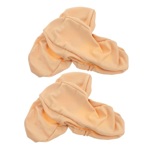 Uonlytech 2paare Elastischer Armlehnenschutz Für Schreibtischstühle Waschbar Schonbezug Weicher Stoffhülle Armmanschetten Für Bürostuhl Und Gaming-Stuhl Beige von Uonlytech