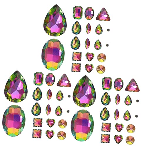 Uonlytech 3 Sätze Klauenbohrerdekoration Glitzernde Kleine Strasssteine Basteln Juwelen Nähen Strass Selber Machen Nähen Von Glas-Strasssteinen Legierung 50 Stück * 3 Uonlytech 3 Sätze Klauenbohrerdekoration Glitzernde Kleine Strasssteine Basteln Juwelen Nähen Strass Selber Machen Nähen Von Glas-Strasssteinen Legierung 50 Stück * 3 von Uonlytech
