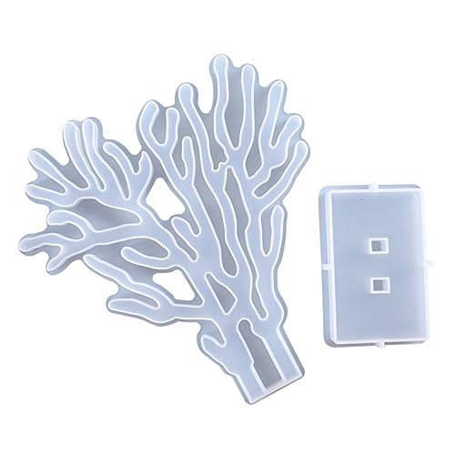 Uonlytech 3 Sätze Schimmel Untersetzer Formen Handgefertigte Form Einfache Diy-form Diy Manuelle Form Silikonform Umgekehrte Form Kreative Kristall-epoxy-form Silikon Sterben Weiß Kieselgel von Uonlytech