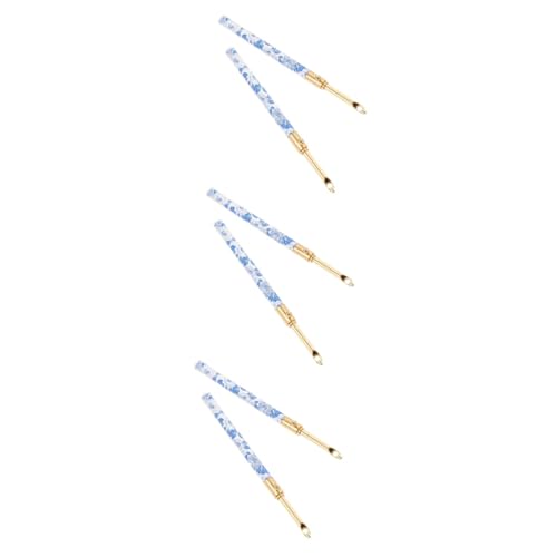 Uonlytech 6stücke Sticknadel Für Handstickerei Ergonomische Punch Needle Für Projekte Zubehör Für Kissen Vorhänge Und Textile Dekorationen Für Anfänger Und Kreative Bastler von Uonlytech