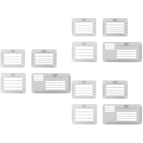 Uonlytech 3 Sätze Teiliges Adressierungsschablonen Für Schreiben Und Üben Vielseitige Briefumschlag Vorlage Für Schöne Kalligraphie Und Präzise Schriftführung 8 Stück * 3 Uonlytech 3 Sätze Teiliges Adressierungsschablonen Für Schreiben Und Üben Vielseitige Briefumschlag Vorlage Für Schöne Kalligraphie Und Präzise Schriftführung 8 Stück * 3 von Uonlytech
