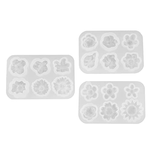 Uonlytech 3 Sätze Teiliges Daisy Silikonform Diy Epoxidharz Gießformen Für Kreative Bastelprojekte Für Seifenherstellung Und Dekoration Für Erwachsene 3 Stücke * 3 von Uonlytech