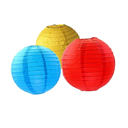 Uonlytech 3 Stück Hochzeitslaternen faltbare Papierlaternen Hanglampen Chinesische Papierlaternen Kugellaternen Papier Laternen Uonlytech 3 Stück Hochzeitslaternen faltbare Papierlaternen Hanglampen Chinesische Papierlaternen Kugellaternen Papier Laternen von Uonlytech