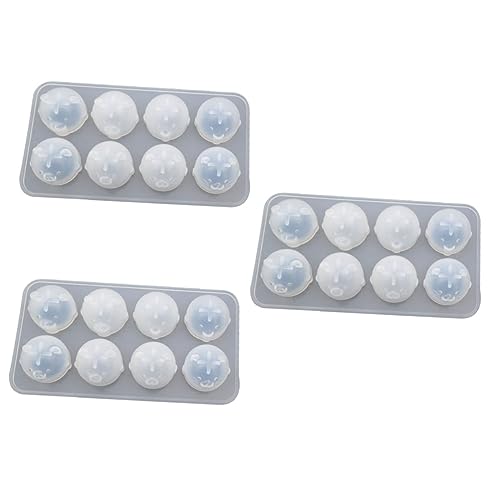 Uonlytech 3 Stück Hühner/Bär Anhängerform DIY Schmuckherstellungsformen Silikonform Mini Anhängerform Weiß Uonlytech 3 Stück Hühner/Bär Anhängerform DIY Schmuckherstellungsformen Silikonform Mini Anhängerform Weiß von Uonlytech