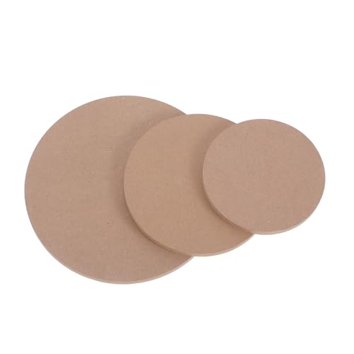 Uonlytech 3 Stücke Holz Keramik Werfen Tablett Ton Skulptur Bord Keramik Form Basis Für von Uonlytech