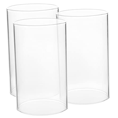 Uonlytech 3 Stück Kerzen-Windschutzscheibe Kristallkerzen Spitzkerzen Stumpenkerzenhalter Glas-Kerzenschirm Kerzenröhre Glaszylinderhülse Klarglas-Kerzenschirme Schirm Für Uonlytech 3 Stück Kerzen-Windschutzscheibe Kristallkerzen Spitzkerzen Stumpenkerzenhalter Glas-Kerzenschirm Kerzenröhre Glaszylinderhülse Klarglas-Kerzenschirme Schirm Für von Uonlytech