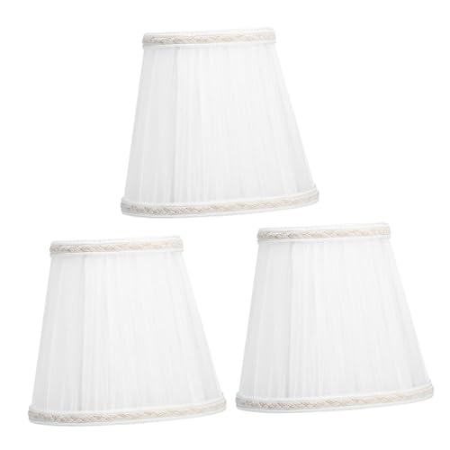 Uonlytech 3 Stück Stabile Lampenschirme mit Clip Bubble Cremeweiß Langlebige Lampenschirm Abdeckungen für Tischlampen Geeignet für Pendelleuchten und Deckenlampen im Wohn und Schlafzimmer Uonlytech 3 Stück Stabile Lampenschirme mit Clip Bubble Cremeweiß Langlebige Lampenschirm Abdeckungen für Tischlampen Geeignet für Pendelleuchten und Deckenlampen im Wohn und Schlafzimmer von Uonlytech