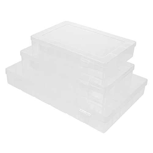 Uonlytech 3 Stück Teiliges Mehrteilige Organizer Boxen aus Robustem Material Fächern Stapelbare Aufbewahrungsboxen für Kleinteile Bastelbedarf und Kleine Komponenten Vielseitig Einsetzbar Uonlytech 3 Stück Teiliges Mehrteilige Organizer Boxen aus Robustem Material Fächern Stapelbare Aufbewahrungsboxen für Kleinteile Bastelbedarf und Kleine Komponenten Vielseitig Einsetzbar von Uonlytech