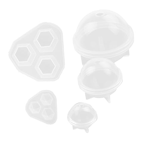 Uonlytech 3 Stück Teiliges Rundes Silikonform für Diy Schmuckherstellung Kerzen und Seifen mit Flexibel Langlebig und Einfach zu Reinigen Uonlytech 3 Stück Teiliges Rundes Silikonform für Diy Schmuckherstellung Kerzen und Seifen mit Flexibel Langlebig und Einfach zu Reinigen von Uonlytech
