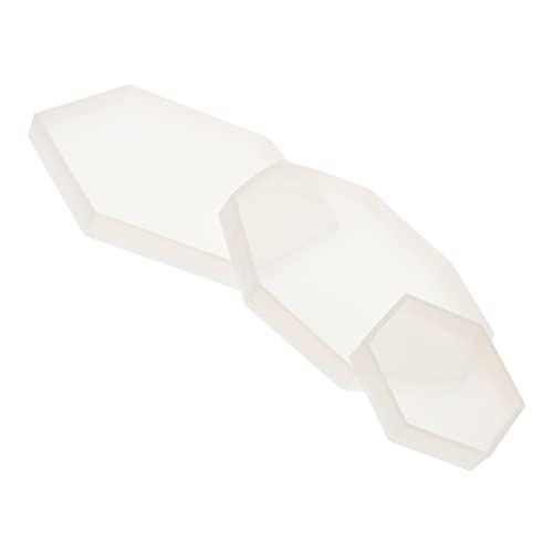 Uonlytech 3 Stück Teiliges Silikon Gießform Geometrische Untersetzer Formen Flexibel Wiederverwendbar für Diy Epoxidharz Tablett Dekoration Leicht zu Reinigen und Entformen Uonlytech 3 Stück Teiliges Silikon Gießform Geometrische Untersetzer Formen Flexibel Wiederverwendbar für Diy Epoxidharz Tablett Dekoration Leicht zu Reinigen und Entformen von Uonlytech