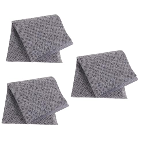 Uonlytech 3 Stück rutschfeste Bodenmatte Partikelfaser Handgefertigtes Design Verstärkt für DIY Nähprojekte und Maschinenstickerei von Uonlytech