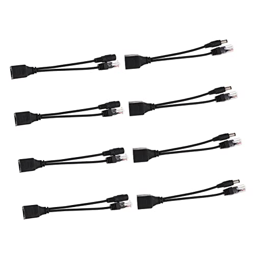 Uonlytech 32 STK POE Splitter Linie Gaming-Headset Kerzenfarbstoff für Sojawachs Clip auf Uhr DC-Anschluss Energieversorgungs Modul Gleichstrom Strom versorgung Netzteil Adapter Suite Kupfer von Uonlytech