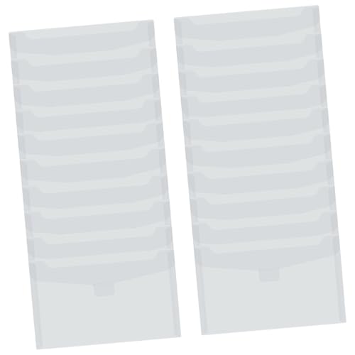 Uonlytech 35 Stück Teiliges Transparente Dokumententaschen aus Strapazierfähigem PP Wasserfest und Reißfest Praktische Aufbewahrungstaschen für Büro Schule und Zuhause zur Übersichtlichen Uonlytech 35 Stück Teiliges Transparente Dokumententaschen aus Strapazierfähigem PP Wasserfest und Reißfest Praktische Aufbewahrungstaschen für Büro Schule und Zuhause zur Übersichtlichen von Uonlytech