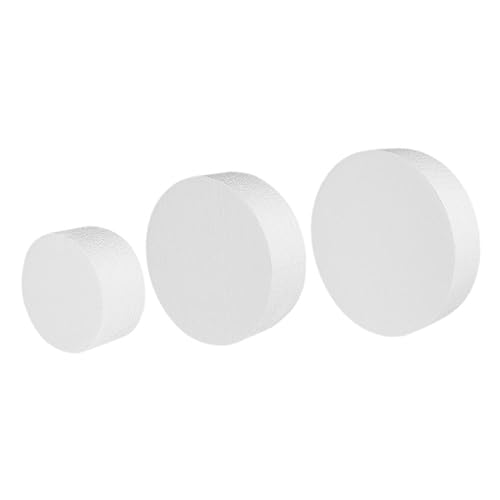 Uonlytech 3stücke Falsche Kuchen Aus Schaumstoff Modellkuchen DIY Hochzeitstorte Dekorationsattrappe Kuchenform Übungskuchen Partydeko von Uonlytech
