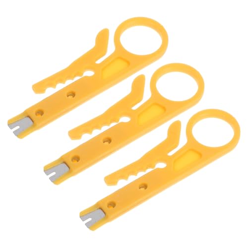 Uonlytech 3Stücke Teiliges Mini Abisolierer für Elektrische Kabel Multifunktionale Drahtschneider Leicht und Tragbar für Heimwerker und Profis Geeignet zum Abisolieren und Schneiden Uonlytech 3Stücke Teiliges Mini Abisolierer für Elektrische Kabel Multifunktionale Drahtschneider Leicht und Tragbar für Heimwerker und Profis Geeignet zum Abisolieren und Schneiden von Uonlytech