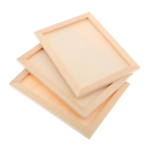 Uonlytech 3stücke Unbemalte Holz-bilderrahmen Für Junge Mädchen DIY Bastelrahmen Stabilem Holz Für Kreative Projekte Und Wanddekoration Im Kinderzimmer Oder Wohnzimmer Uonlytech 3stücke Unbemalte Holz-bilderrahmen Für Junge Mädchen DIY Bastelrahmen Stabilem Holz Für Kreative Projekte Und Wanddekoration Im Kinderzimmer Oder Wohnzimmer von Uonlytech