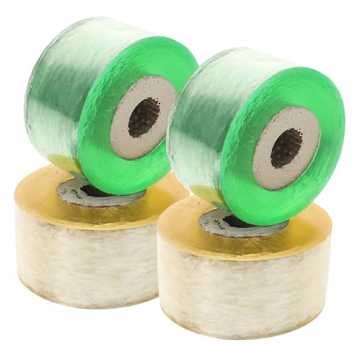 Uonlytech 4 Rollen Pfropffolie Für Obstbäume Reparatur Anlage Film Schermaschinen Versiegelung Pfropfung Knospung Festsetzung Strauch Gitter Lecks Begradigung Gartenschere Unterstützung PVC von Uonlytech