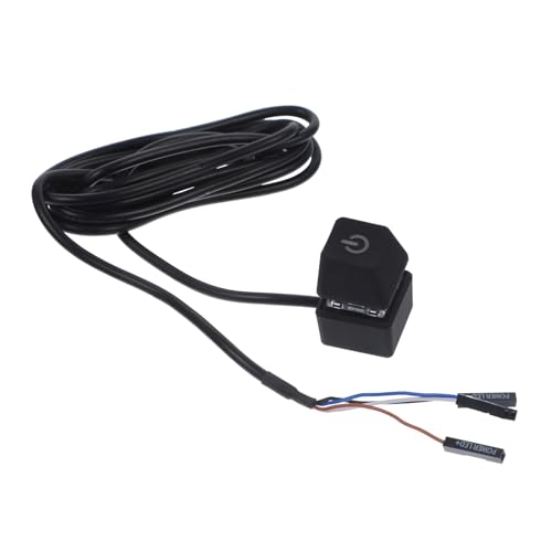 Uonlytech 4stücke Pc Power Button Verlängerungskabel Externer Netzschalter Für Desktop-Computer Lang -anzeige Für Internetcafés Schulen Und Zuhause Uonlytech 4stücke Pc Power Button Verlängerungskabel Externer Netzschalter Für Desktop-Computer Lang -anzeige Für Internetcafés Schulen Und Zuhause von Uonlytech