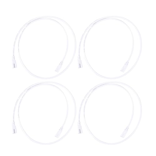 Uonlytech 4 STK. 1 T5 T8 LED-Rohrverbinder Doppelendig 3-Poliges Verbindungskabel Verbindungskabel für Deckenleuchten Tageslicht Uonlytech 4 STK. 1 T5 T8 LED-Rohrverbinder Doppelendig 3-Poliges Verbindungskabel Verbindungskabel für Deckenleuchten Tageslicht von Uonlytech