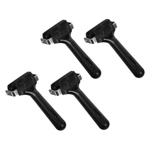 Uonlytech 4 STK. Teiliges Gummiwalzen Ergonomischem Griff Stabile Druck Kleisterrolle aus Gummi und Eisen für Gleichmäßige Tintenverteilung Geeignet für Linoldruck Tapeten Basteln und von Uonlytech