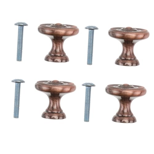 Uonlytech 4 STÜCKE Teiliges Retro Möbelknöpfe aus Robustem Zinklegierung Antike Schubladengriffe und Schrankgriffe Langlebig Widerstandsfähig Geeignet für Schränke Kleiderschränke von Uonlytech