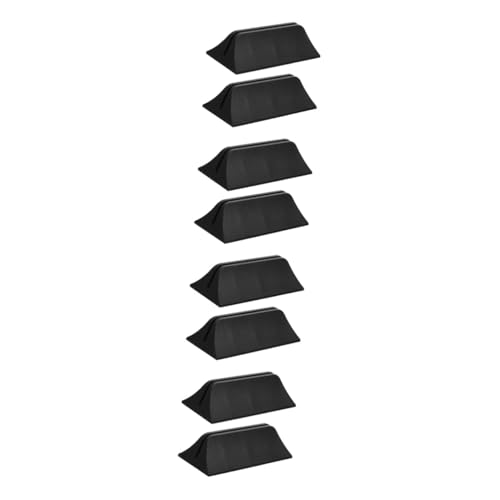 Uonlytech 4 Sätze Desktop Mobile Clip Schreibtisch Bildschirm Schalldichte Schreibtischtrennwand Klemmhalterungen Für Schreibtischteiler Schreibtisch-bildschirmklemme Plastik 2 Stücke * 4 von Uonlytech