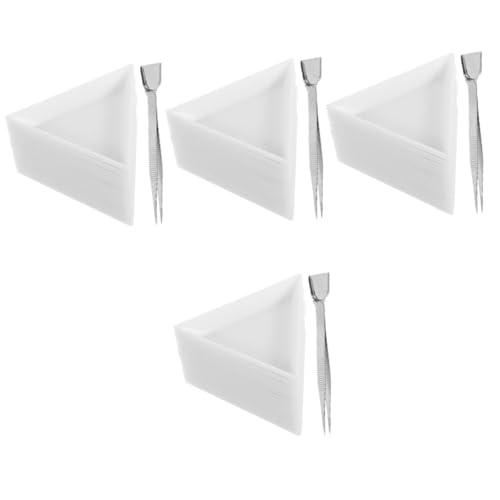 Uonlytech 4 Sätze Diamantierten Sortiertabletts für Perlen Trianguläre Kunststoffplatten mit Werkzeugen für DIY Kunst und Bastelarbeiten Uonlytech 4 Sätze Diamantierten Sortiertabletts für Perlen Trianguläre Kunststoffplatten mit Werkzeugen für DIY Kunst und Bastelarbeiten von Uonlytech