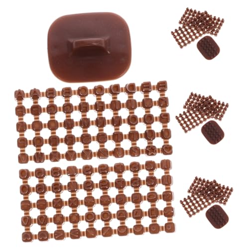 Uonlytech 4sätze Buchstabenstempel Set Für Kekse Alphabet Und Zahlenstempel-Set Stempel Aus Kunststoff Für Backen Kuchendekorieren Und DIY-projekte Leicht Zu Reinigen Und Aufzubewahren von Uonlytech