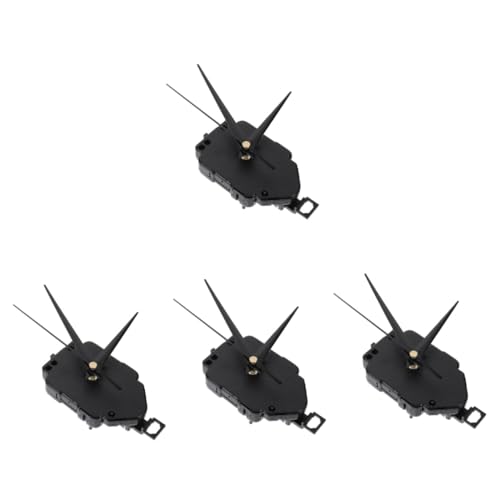 Uonlytech 4 Sätze kleines Uhrwerk Retro Digitale Wanduhr Motor Digitaluhr Glockenspiel LED Ersatz-Uhrwerk Wandpendeluhrwerk Wanduhrwerk Austausch des Uhrwerks DIY Pendeluhrwerk Plastik von Uonlytech