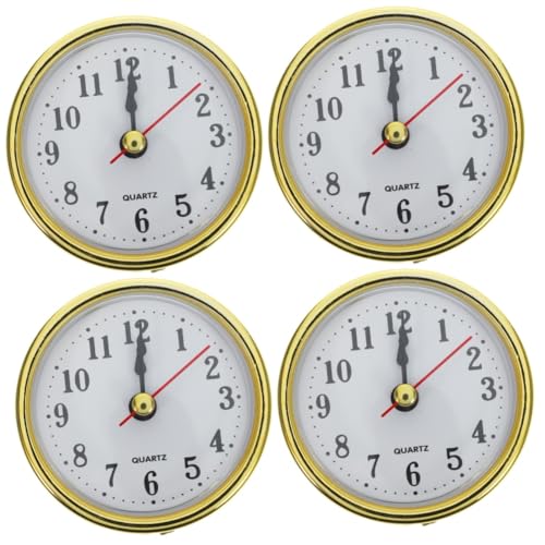Uonlytech 4 Stück Eingebetteter Uhrkopf Uhrenwand Uhr Ersatz Mechanismus Geführte Uhr Uhreinsatz Modern Retro-Uhr Quarzuhr Eingelegte Uhr Rund Um Die Uhr Flip-Uhr Eingebettete Uhr Plastik Uonlytech 4 Stück Eingebetteter Uhrkopf Uhrenwand Uhr Ersatz Mechanismus Geführte Uhr Uhreinsatz Modern Retro-Uhr Quarzuhr Eingelegte Uhr Rund Um Die Uhr Flip-Uhr Eingebettete Uhr Plastik von Uonlytech