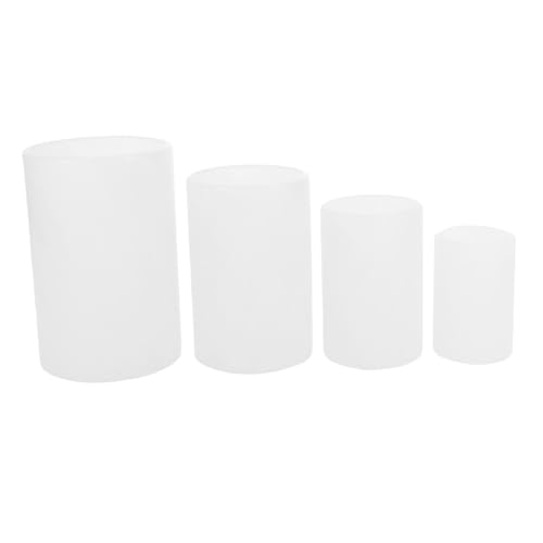Uonlytech 4 Stück Kerzenform Wachsformzylinder Bonbonformzylinder Seifenform selber machen Zylindrische Silikonform Zylinder Harz Silikonform Rundzylinderform Schokoladenform Kieselgel Weiß Uonlytech 4 Stück Kerzenform Wachsformzylinder Bonbonformzylinder Seifenform selber machen Zylindrische Silikonform Zylinder Harz Silikonform Rundzylinderform Schokoladenform Kieselgel Weiß von Uonlytech