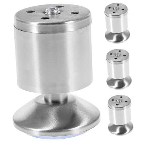 Uonlytech Schranknivellierbeine 4 Stück Stützbeine Für Tv-schränke Verstellbare Möbelerhöhung Metallmöbelbeine Massiver Stahl – Design von Uonlytech