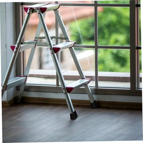 Uonlytech 4 Stück Rutschfeste Gummi Leiterfußkappen Verschleißfeste Leiter Fußkappen Ersatz für Haushaltsleitern Schützende Leiterfußabdeckungen aus Langlebigem Gummi für Mehr Stabilität von Uonlytech