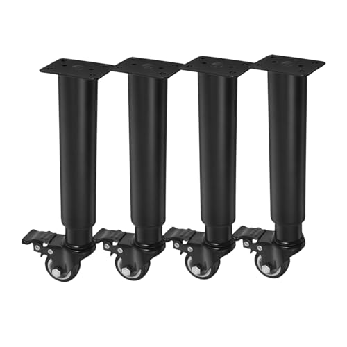 Uonlytech 4stücke Verstellbare Tischbeine Mit Metallmöbelbeine Für Sofa Und Couchtisch Höhenverstellbar Von Teiliges von Uonlytech