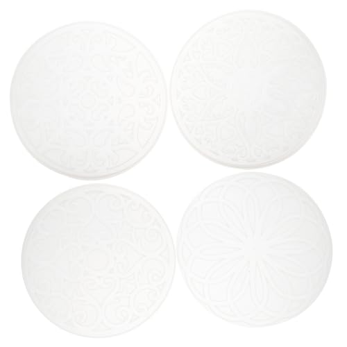 Uonlytech 4 Stück Teiliges DIY Kristall Epoxidharz Silikonform Mandala Untersetzer Formen für Runde Kaffeetassen Einfach zu Reinigen Glatte Oberfläche Professionell und Praktisch für Uonlytech 4 Stück Teiliges DIY Kristall Epoxidharz Silikonform Mandala Untersetzer Formen für Runde Kaffeetassen Einfach zu Reinigen Glatte Oberfläche Professionell und Praktisch für von Uonlytech