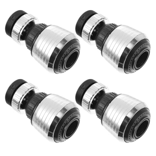 Uonlytech 4 Stück Teiliges Drehbarer Wasserhahnaufsatz mit Schwenkfunktion Langlebiger Spritzschutz und Wasserfilter Einfache Installation für Küche und Bad Universeller Wasserhahnbelüfter Uonlytech 4 Stück Teiliges Drehbarer Wasserhahnaufsatz mit Schwenkfunktion Langlebiger Spritzschutz und Wasserfilter Einfache Installation für Küche und Bad Universeller Wasserhahnbelüfter von Uonlytech